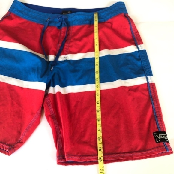 Vans Men's Off The Wall Stretch Ghost Trees Colorblock Board Shorts Size 34 - Picture 15 of 16